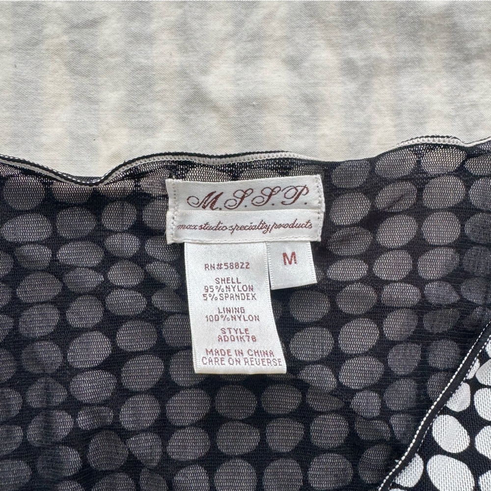 Polka dot mesh cami - Picture 3 of 4